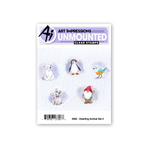 Art-Impressions-Stamp-Set---Dwelling-Animal-Set-2
