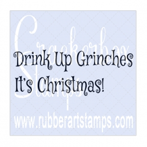Crackerbox--Suzy-Stamps-Cling---Gummistempel--Grinches-Drink-Up