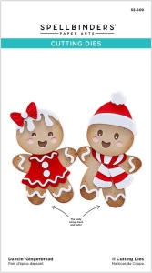 Spellbinders-Dancin-Gingerbread-Dies---Stanz-Set-Lebkuchenfiguren