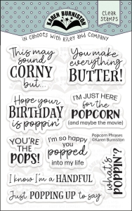 Karen-Burniston-Clear-Stamps-Stempel---Popcorn-Phrases