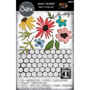 Sizzix-Thinlits-Die-by-Tim-Holtz---Stanzschablonen-und-2d-Embossingfolder---Vault-Side-Order-Florist