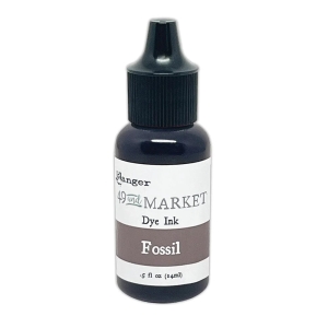 49-and-Market-Re-Inker---Nachfllfarbe-fr-Tuschestempelkissen-Fossil