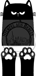 StempelBar-Stempelgummi-Katze-mit-Tatzen