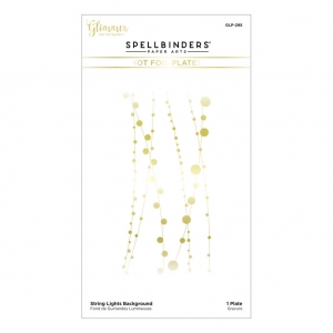 Spellbinders---Glimmer-Hot-Foil-Plate---String-Lights-Background