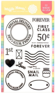 Waffle-Flower-Oversized-Postage-Clear-Stamp-Set---Stempel