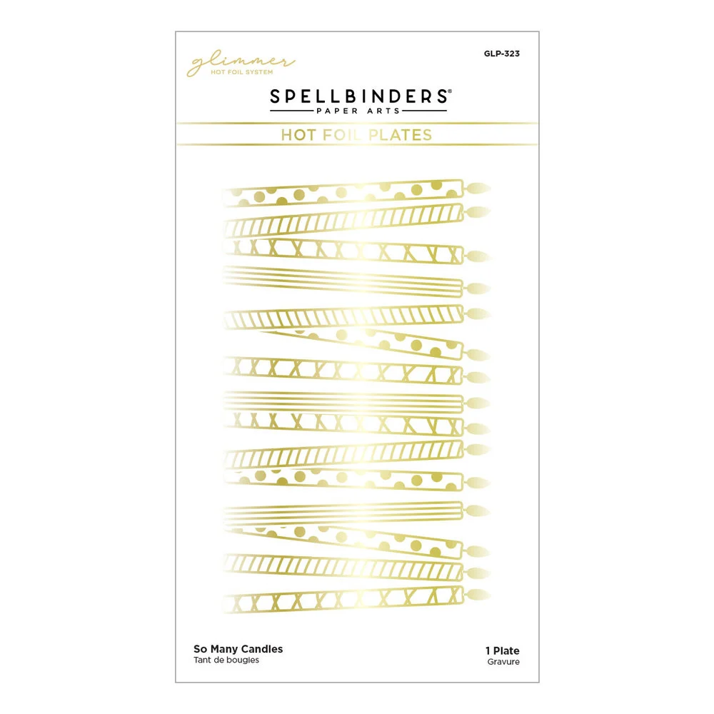 Spellbinders---Glimmer-Hot-Foil-Plate---So-Many-Candles