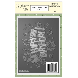 LISA-HORTON---3D-Prgefolder---Happy-Birthday