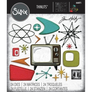 Sizzix-Thinlits-Die-by-Tim-Holtz---Stanzschablone---Vault-Atomic-Retro