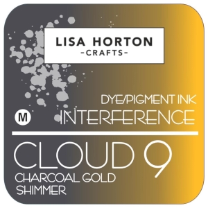 LISA-HORTON---Hybrid-Stempelkissen--DyePigment-Ink-Interference---Charcoal-Gold-Shimmer