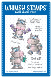 Whimsy-Stamps-Clear-Stamps----Hippo-Workout