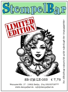 StempelBar-Stempelgummi-Weihnachtsfrau