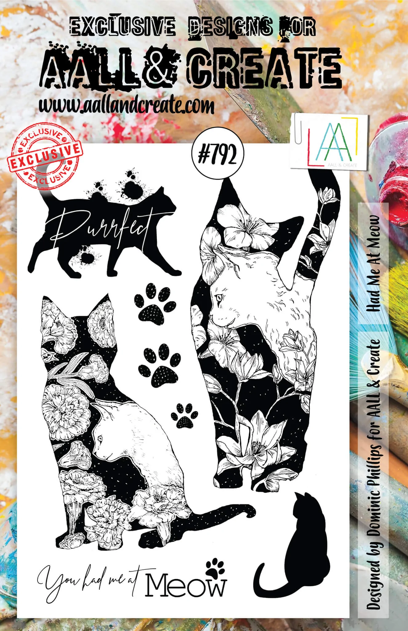 Bild 1 von AALL & Create Clear Stamps  - Had Me At Meow