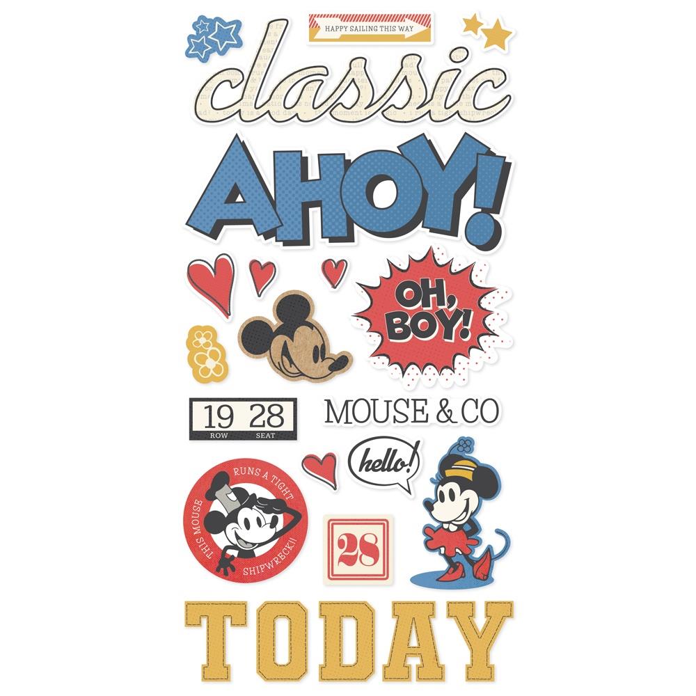 Bild 1 von Simple Stories Mouse Foam Stickers - Say Cheese Classic Mouse Stanzteile