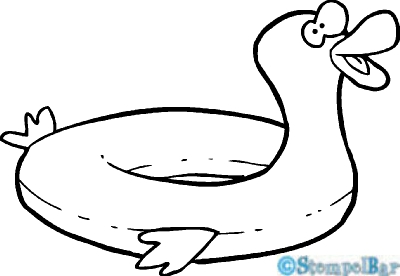 Bild 1 von StempelBar Stempelgummi Schwimm-Ente