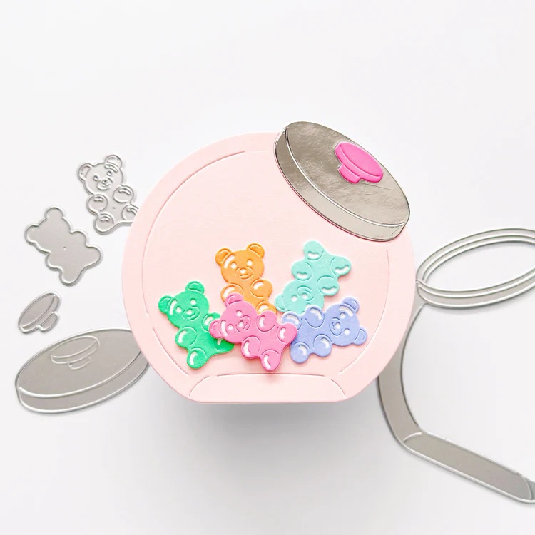 Bild 1 von Hero Arts Stanze - Penny Candy Jar Die Set by Carly Tee