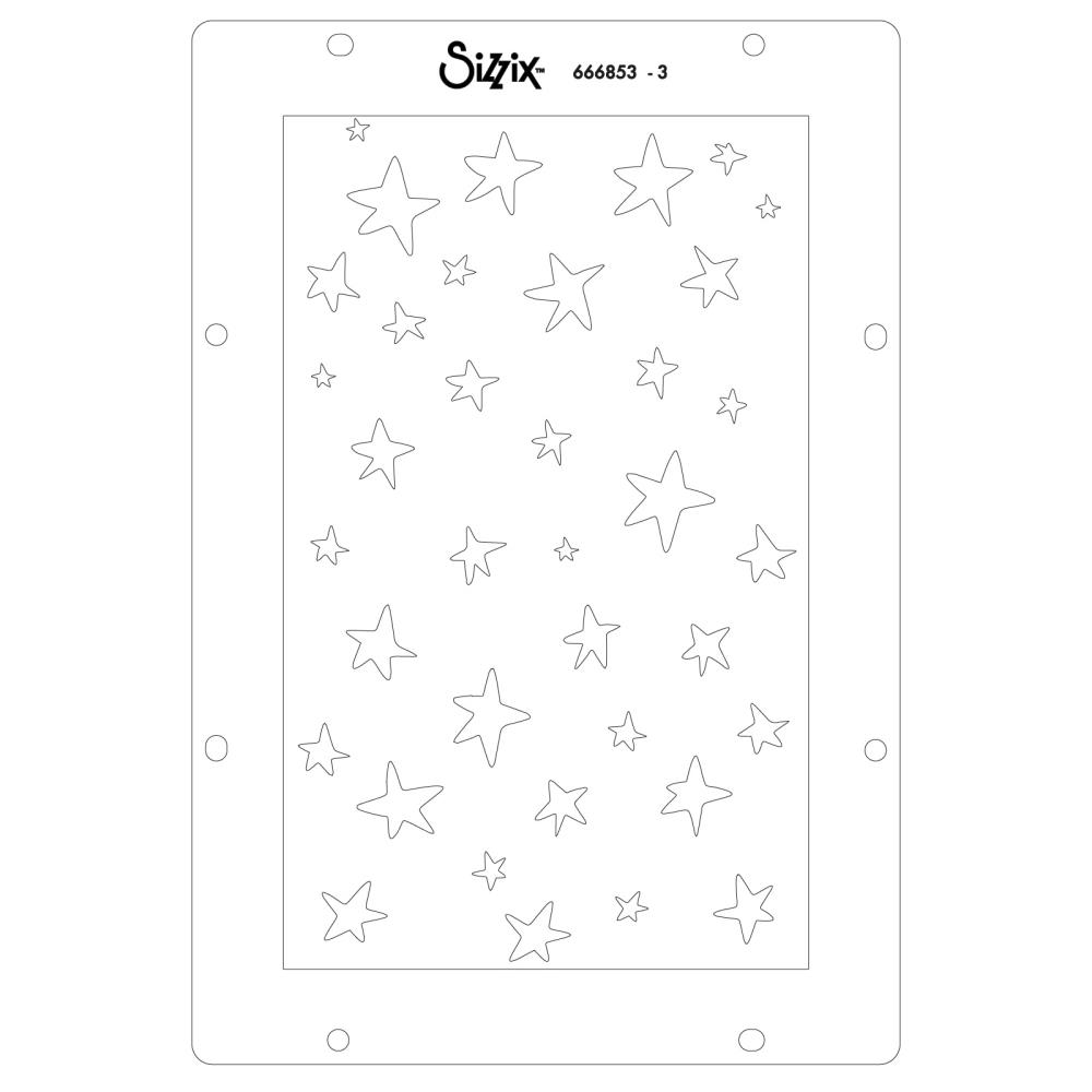 Bild 1 von Sizzix Studio Clear Stamps Set - Stencil/Stempel - The R’s Have It by Cat Kerr
