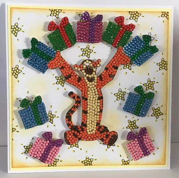 Bild 1 von Disney Winnie The Pooh A6 Crystal Art Stamp - Tigger - Clear Stamps