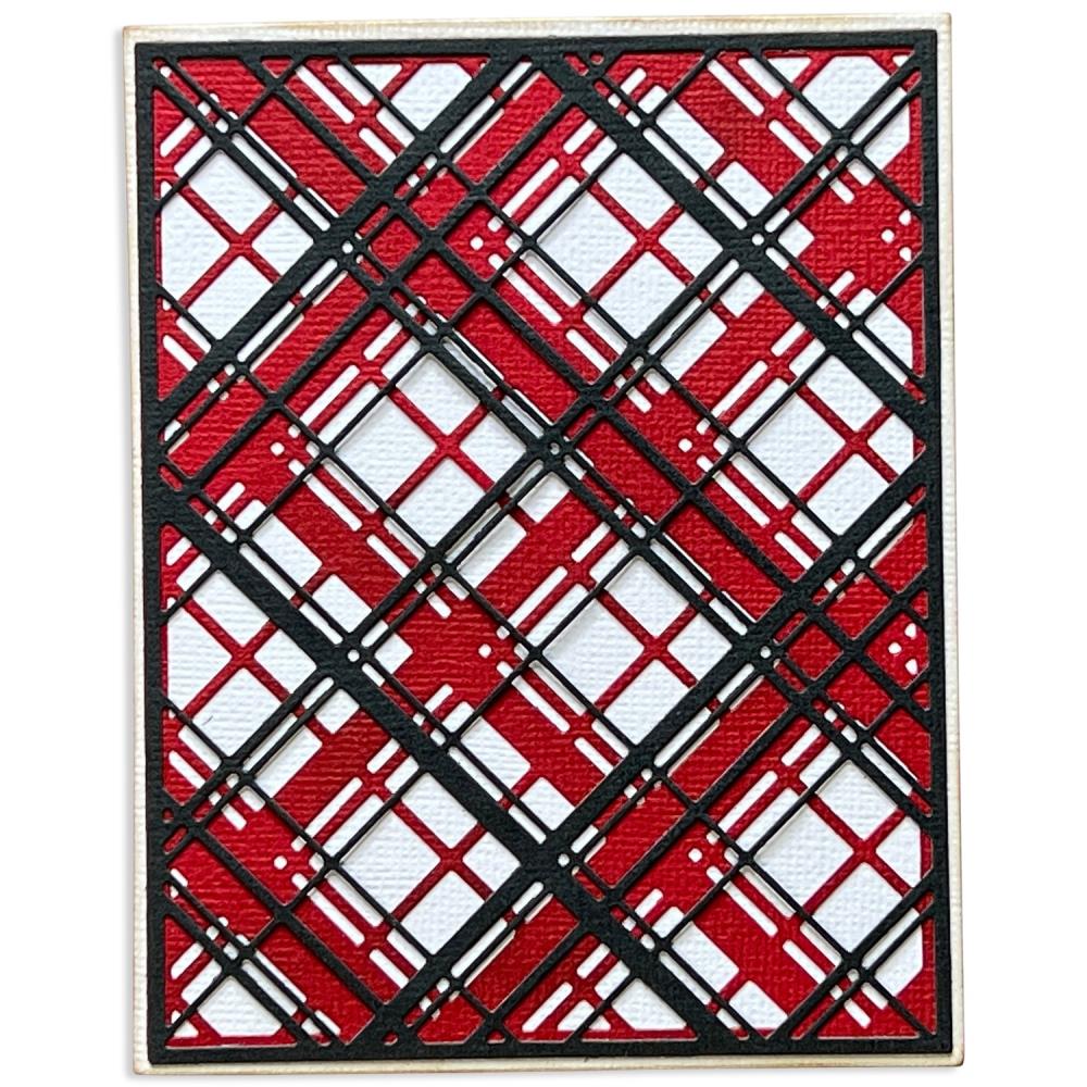Bild 1 von Sizzix Thinlits Die by Tim Holtz - Stanzschablone - Layered Plaid