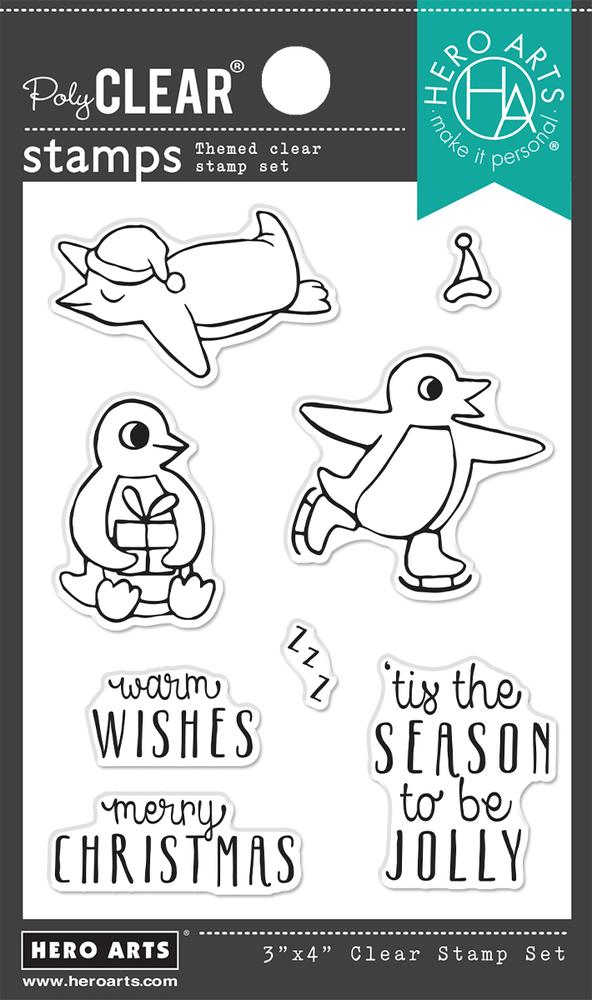 Bild 1 von Hero Arts Clear Stamps - Penguins