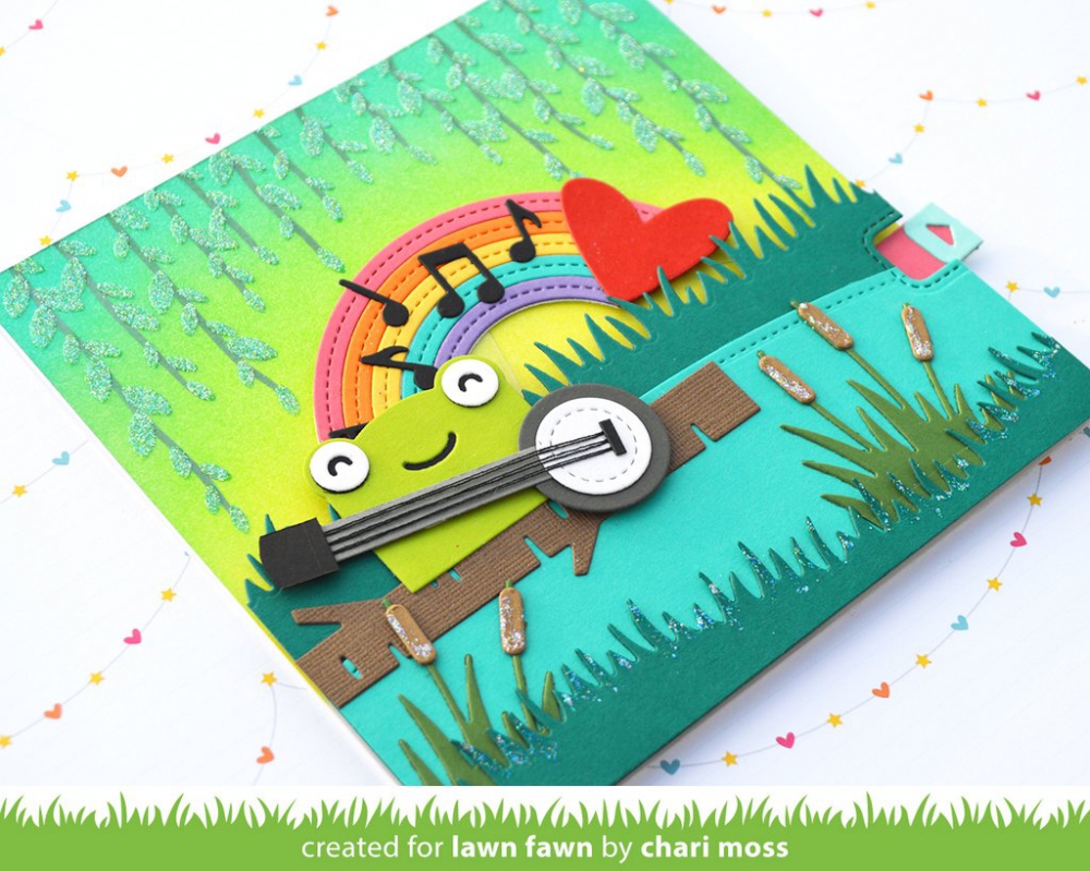 Bild 1 von Lawn Fawn Cuts  - Stanzschablone  Tiny Gift Box Frog add-on -Frosch