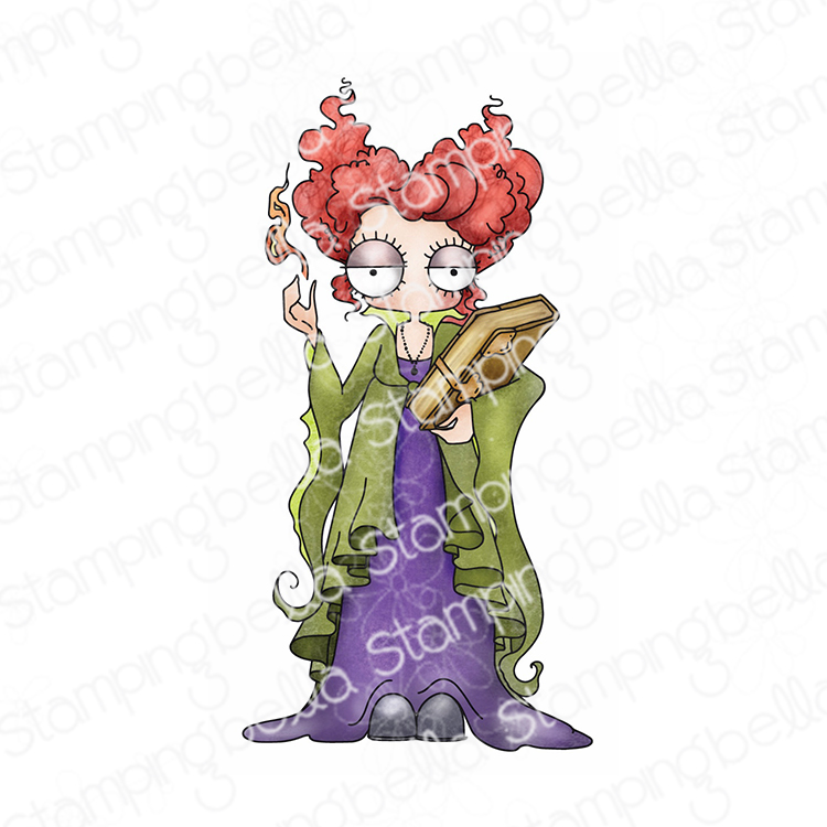 Bild 1 von Gummistempel Stamping Bella Cling Stamp ODDBALL WITCHY SISTAH 1 RUBBER STAMP