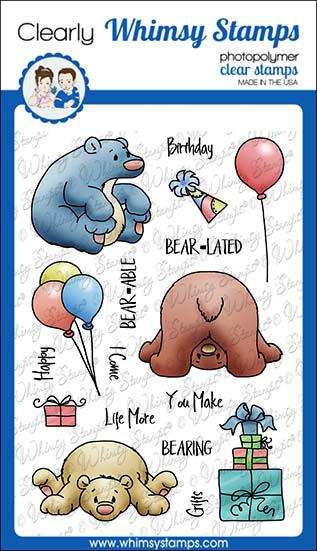 Bild 1 von Whimsy Stamps Clear Stamps  - Bearing Gifts - Bären/Geschenk