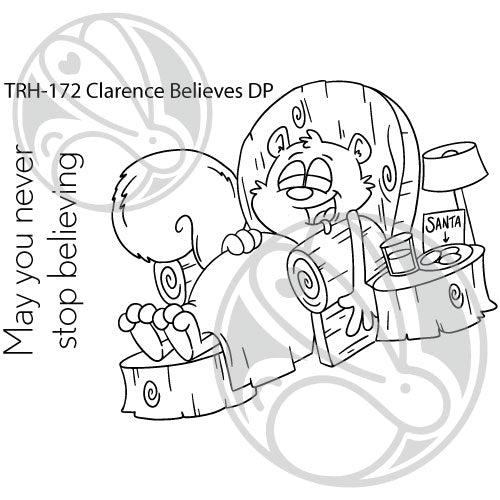 Bild 1 von The Rabbit Hole Designs Clear Stamps  - Clarence Believes DP