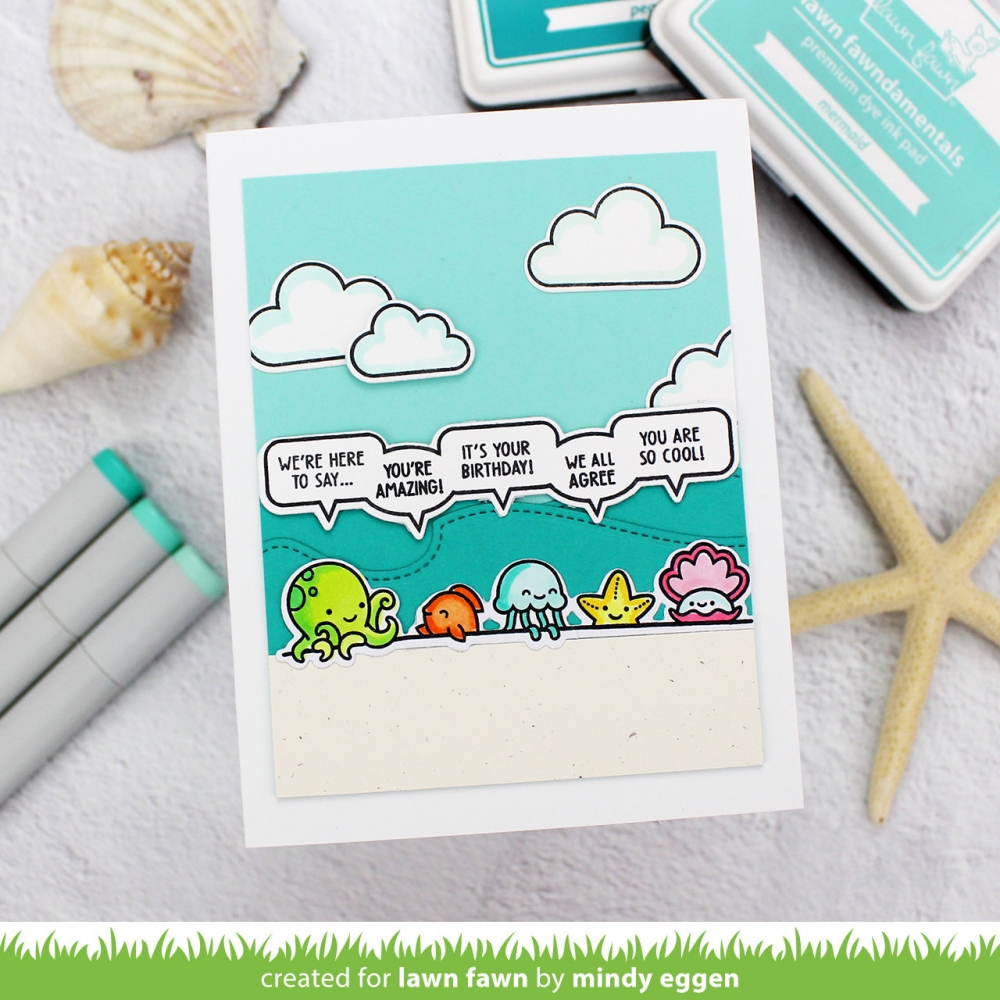 Bild 1 von Lawn Fawn Clear Stamps  - simply celebrate more critters add-on