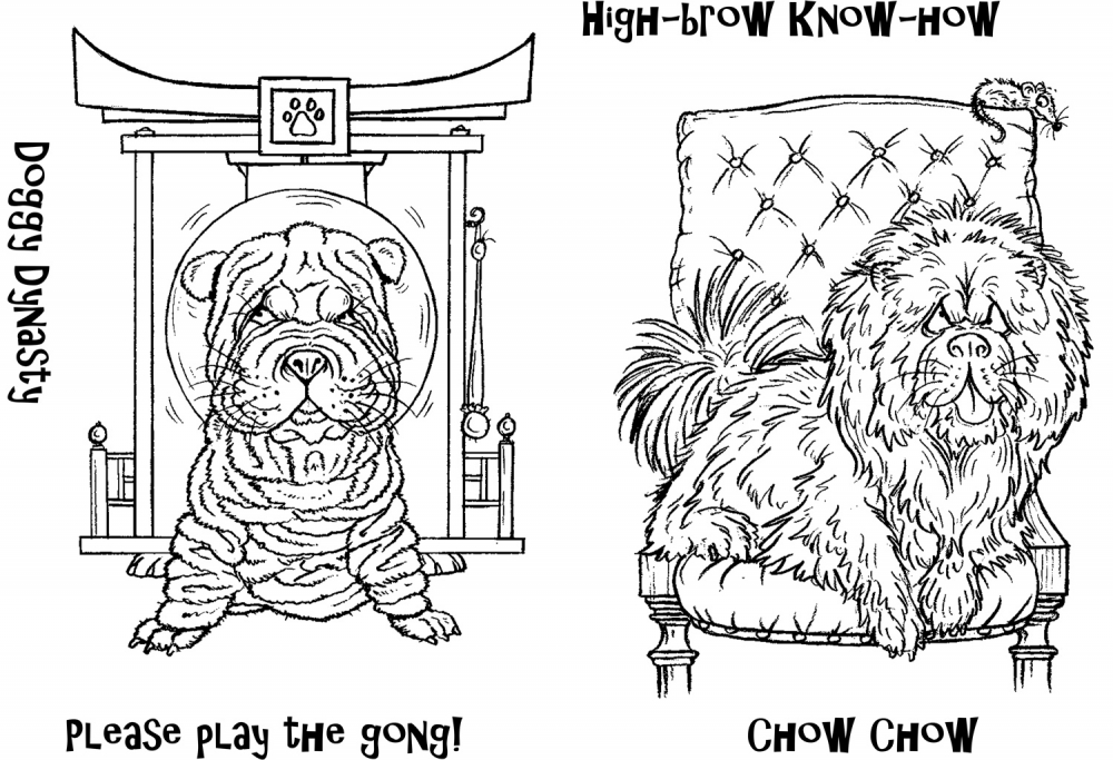 Bild 1 von The Card Hut Clear Stamps - Doggy Dynasty - Stamp Set