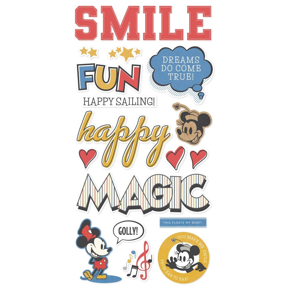 Bild 1 von Simple Stories Mouse Foam Stickers - Say Cheese Classic Mouse Stanzteile