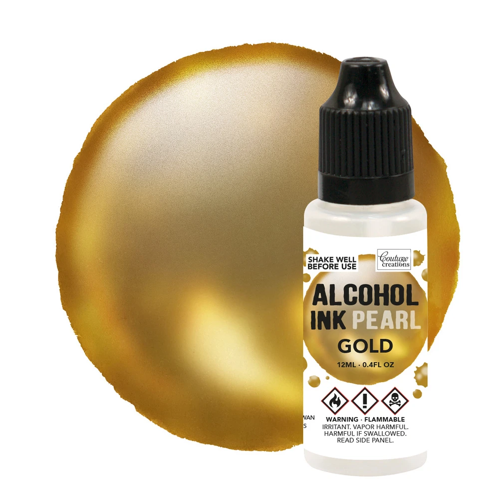 Bild 1 von Couture Creations - Alcohol Inks Pearlised  / (Farbe) Gold Pearl