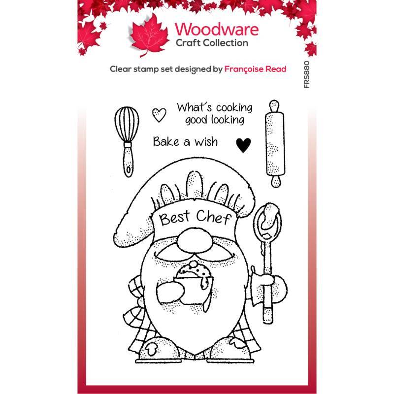 Bild 1 von Woodware Clear Stamp Singles Gnome Chef - Koch