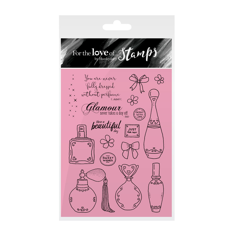 Bild 1 von For the love of...Stamps by Hunkydory - Clearstamps Scent with Love