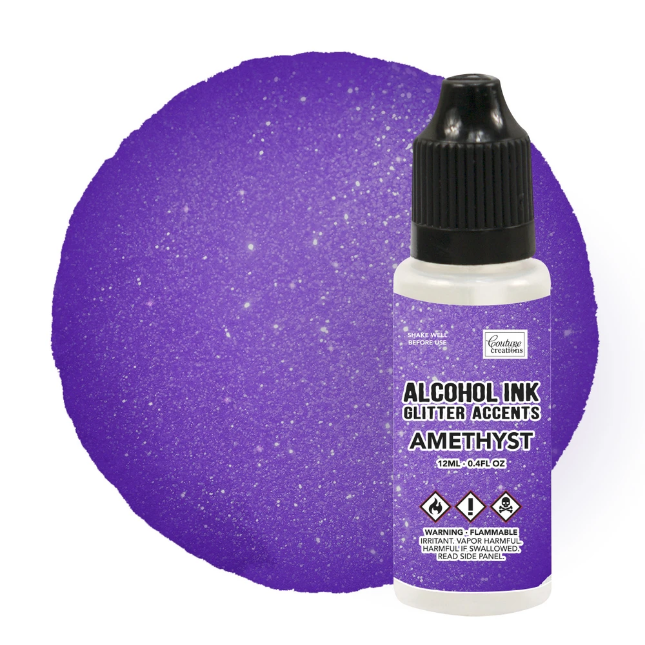 Bild 1 von Couture Creations - Alcohol Inks Glitter Accents  / (Farbe) Amethyst