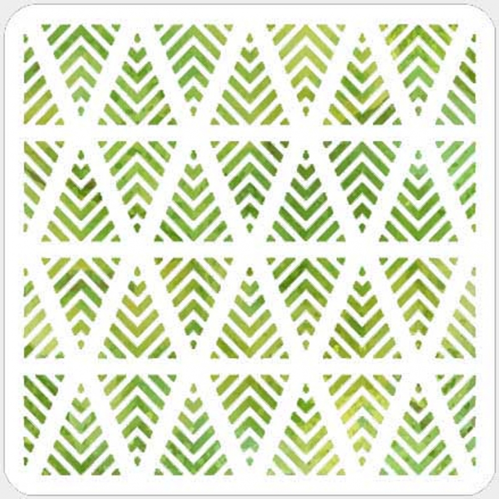 Bild 1 von A Colorful Life Designs Stencils -Up Down Triangles
