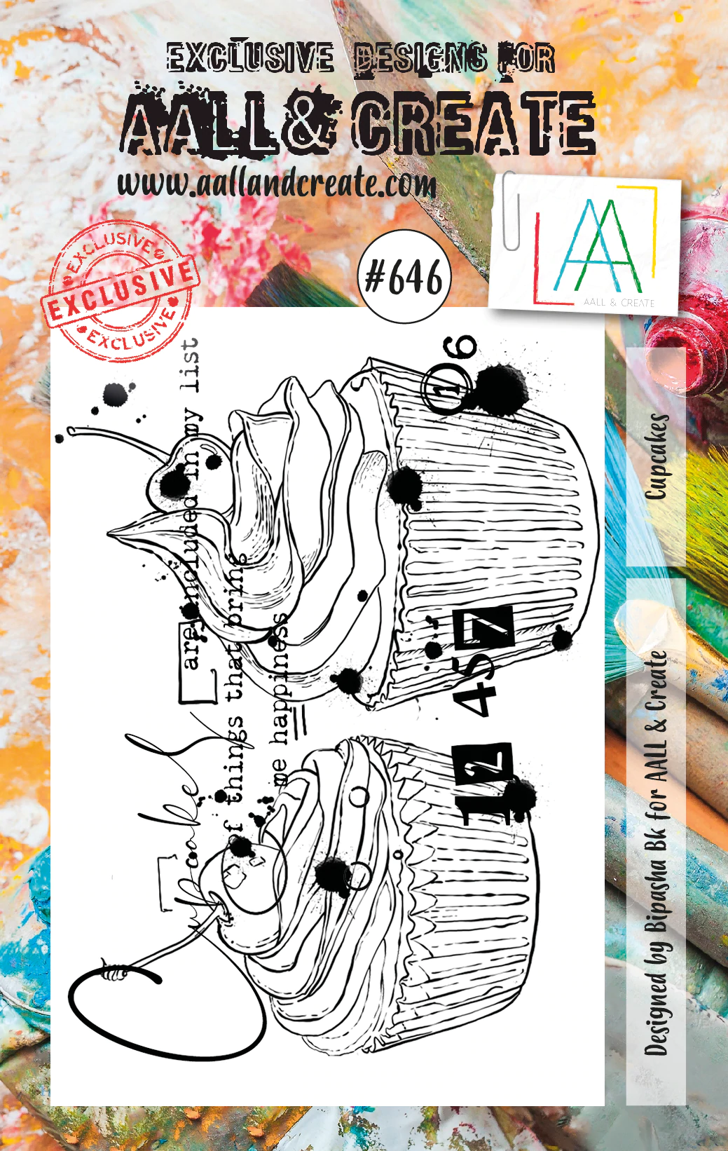 Bild 1 von AALL & Create Clear Stamps  - Cupcakes