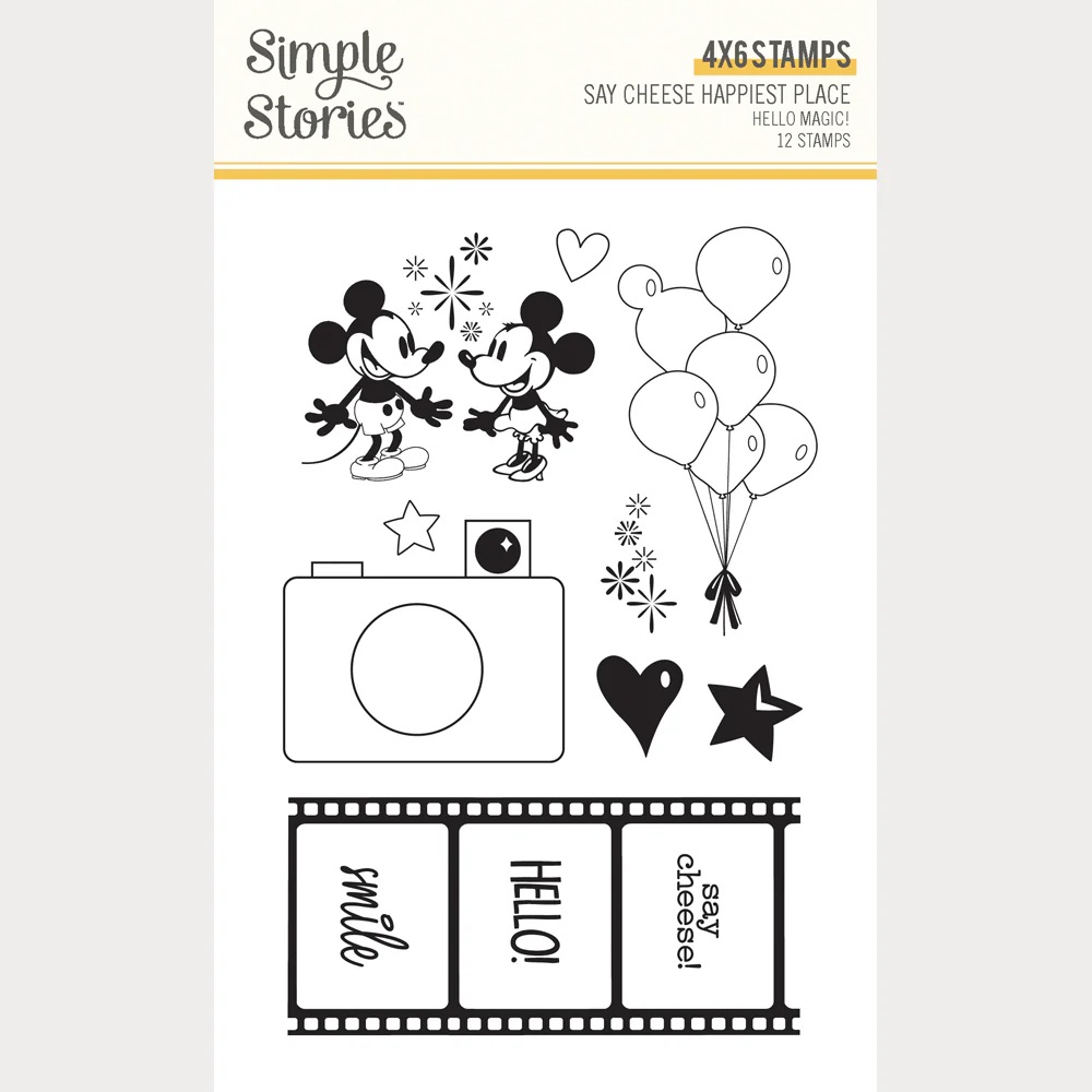 Bild 1 von Simple Stories Clear Stamps - Say Cheese Happiest Place - Hello Magic!