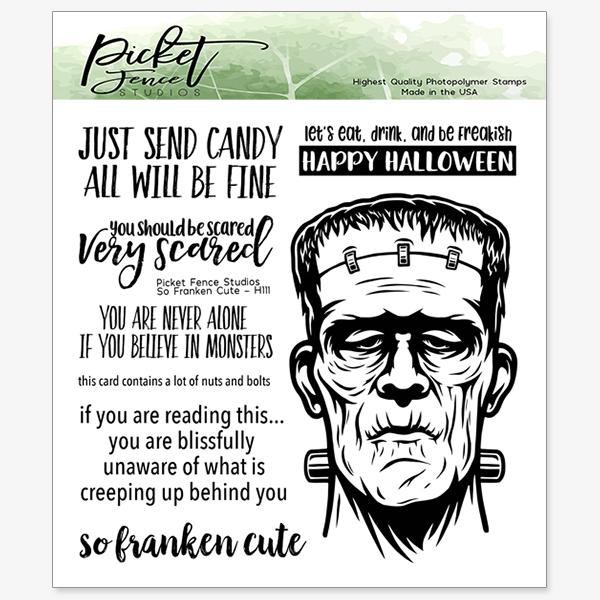 Bild 1 von Picket Fence Studios Clear Stamps So Franken Cute - Frankenstein
