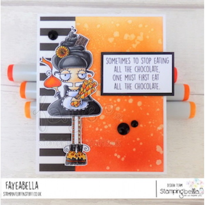 Bild 1 von Gummistempel Stamping Bella Cling Stamp ODDBALL WITH A SWEET TOOTH RUBBER STAMP