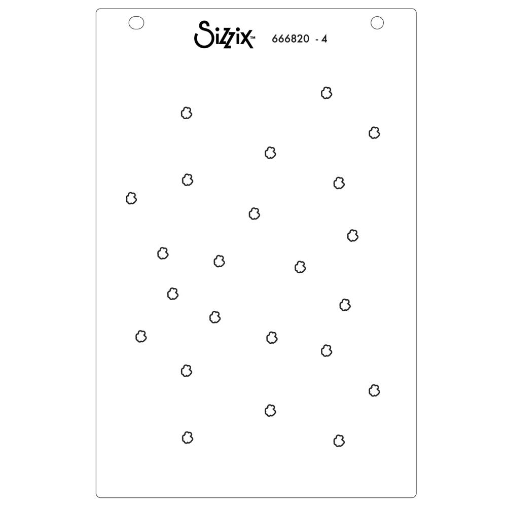 Bild 1 von Sizzix - A6 Stencil By Stacey Park - Serene Sophisticate #2