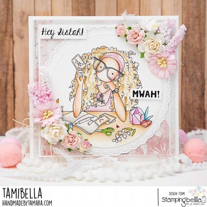 Bild 1 von Gummistempel Stamping Bella Cling Stamp UPTOWN GIRL EMILY DA BELLA RUBBER STAMP (CHARITY FUNDRAISER)