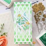 Bild 1 von Pinkfresh Studio Stencils - SLIMLINE DIAMOND BUILDER LAYERING STENCIL SET - Schablonen