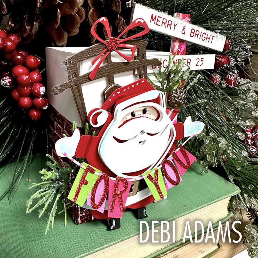 Bild 1 von Sizzix Thinlits Die by Tim Holtz - Stanzschablone - Santa Greetings, Colorize
