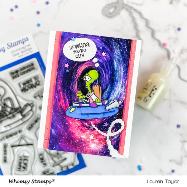 Bild 1 von Whimsy Stamps Slimline Paper Pack - Nebula