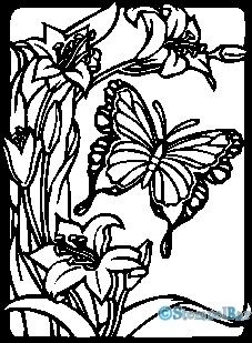 Bild 1 von StempelBar Stempelgummi ATC* Schmetterling