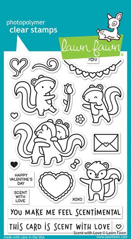 Bild 1 von Lawn Fawn Clear Stamps - scent with love