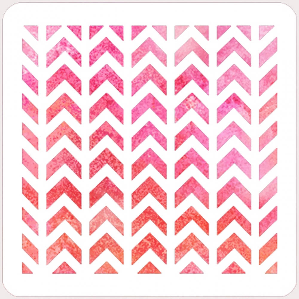 Bild 1 von A Colorful Life Designs Stencils -Bold Chevron