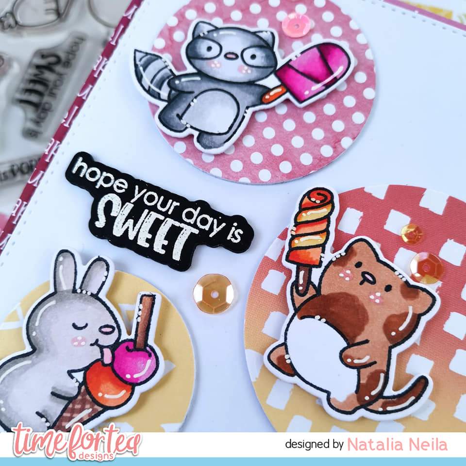Bild 1 von time for tea designs - Clear Stamp Set - Cool Critters