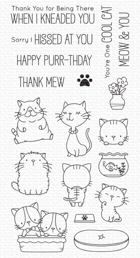 Bild 1 von My Favorite Things - Clear Stamps Cool Cat - Katze