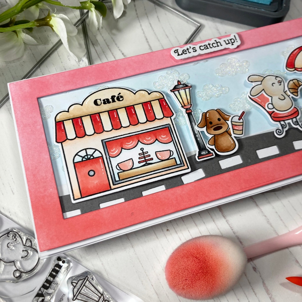 Bild 1 von time for tea designs - Clear Stamp Set - Café Critters